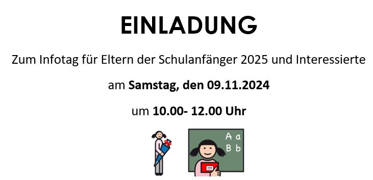 Einladung zum Infotag