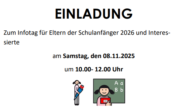 Einladung zum Infotag